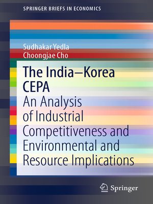 cover image of The India–Korea CEPA